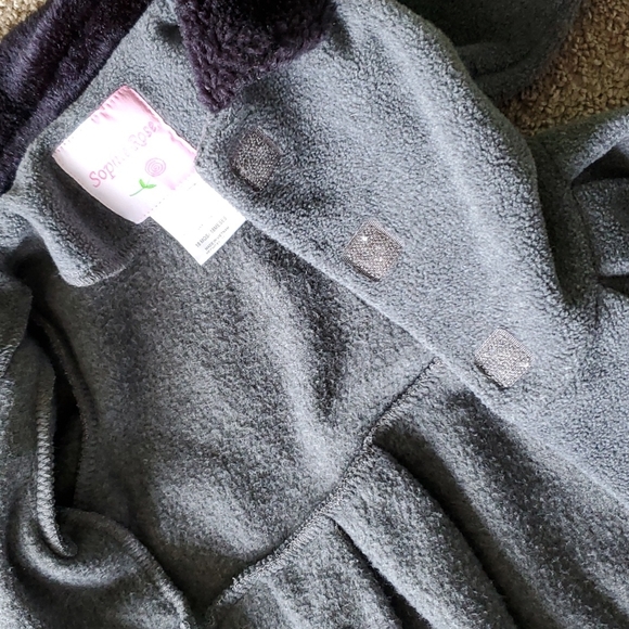 Sophie Rose Fleece Overcoat - Picture 3 of 4